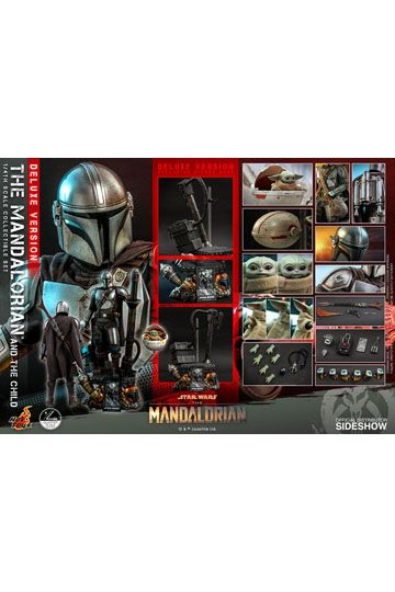 Star Wars The Mandalorian Action Figure 2-Pack 1/4 The Mandalorian & The Child Deluxe 46 cm
