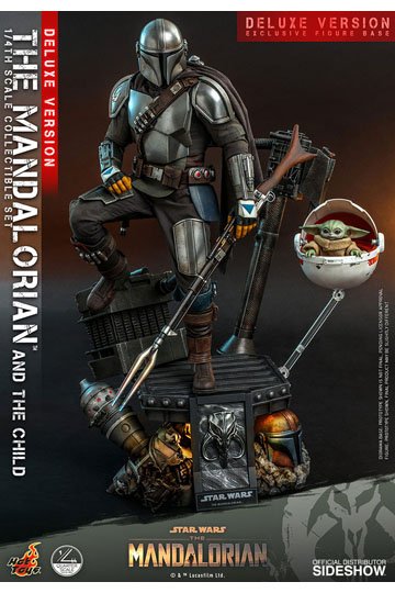 Star Wars The Mandalorian Action Figure 2-Pack 1/4 The Mandalorian & The Child Deluxe 46 cm