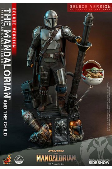 Star Wars The Mandalorian Action Figure 2-Pack 1/4 The Mandalorian & The Child Deluxe 46 cm