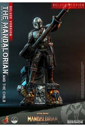 Star Wars The Mandalorian Action Figure 2-Pack 1/4 The Mandalorian & The Child Deluxe 46 cm