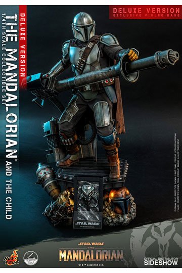 Star Wars The Mandalorian Action Figure 2-Pack 1/4 The Mandalorian & The Child Deluxe 46 cm
