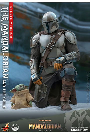 Star Wars The Mandalorian Action Figure 2-Pack 1/4 The Mandalorian & The Child Deluxe 46 cm
