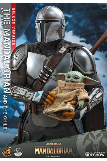 Star Wars The Mandalorian Action Figure 2-Pack 1/4 The Mandalorian & The Child Deluxe 46 cm