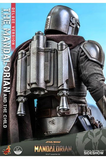 Star Wars The Mandalorian Action Figure 2-Pack 1/4 The Mandalorian & The Child Deluxe 46 cm
