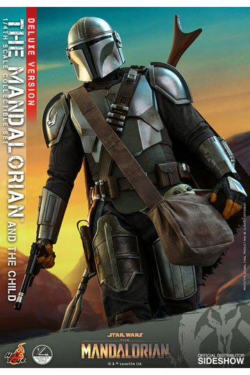 Star Wars The Mandalorian Action Figure 2-Pack 1/4 The Mandalorian & The Child Deluxe 46 cm