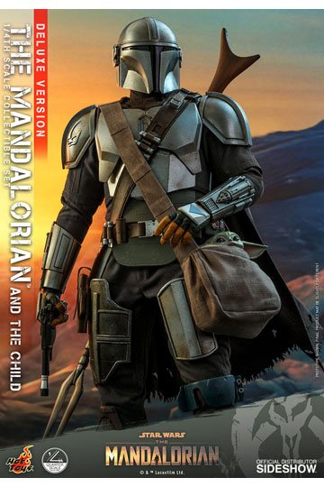 Star Wars The Mandalorian Action Figure 2-Pack 1/4 The Mandalorian & The Child Deluxe 46 cm