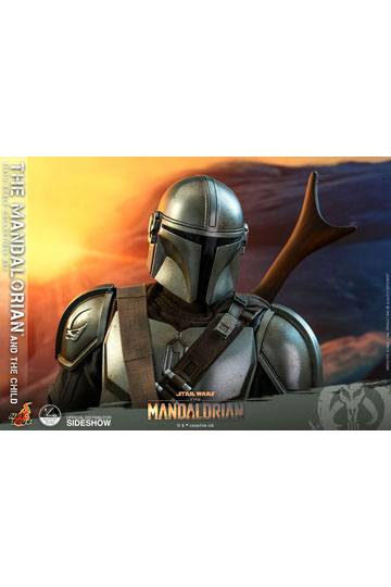 Star Wars The Mandalorian Action Figure 2-Pack 1/4 The Mandalorian & The Child 46 cm