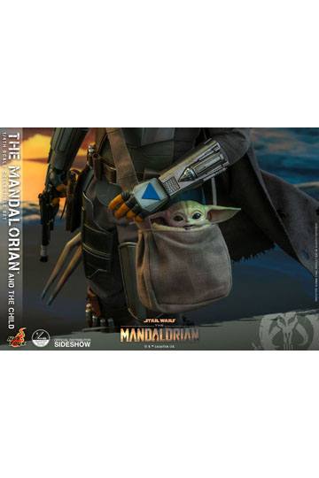 Star Wars The Mandalorian Action Figure 2-Pack 1/4 The Mandalorian & The Child 46 cm