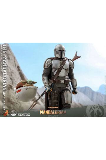 Star Wars The Mandalorian Action Figure 2-Pack 1/4 The Mandalorian & The Child 46 cm