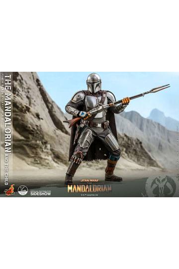 Star Wars The Mandalorian Action Figure 2-Pack 1/4 The Mandalorian & The Child 46 cm