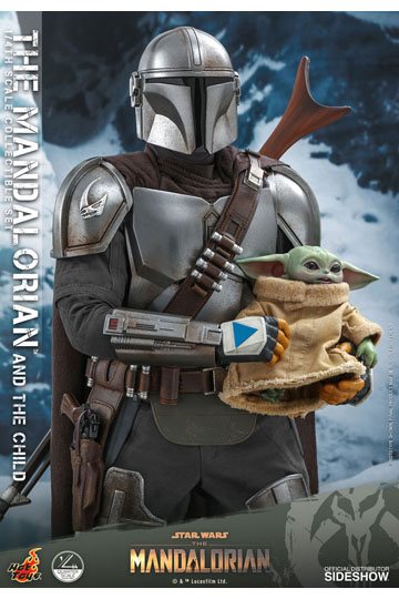 Star Wars The Mandalorian Action Figure 2-Pack 1/4 The Mandalorian & The Child 46 cm