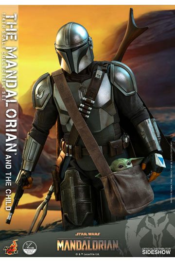 Star Wars The Mandalorian Action Figure 2-Pack 1/4 The Mandalorian & The Child 46 cm