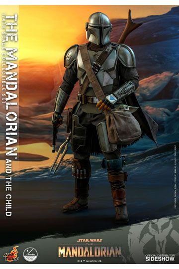Star Wars The Mandalorian Action Figure 2-Pack 1/4 The Mandalorian & The Child 46 cm