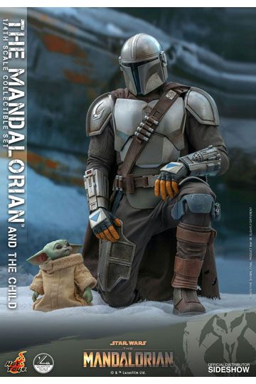Star Wars The Mandalorian Action Figure 2-Pack 1/4 The Mandalorian & The Child 46 cm