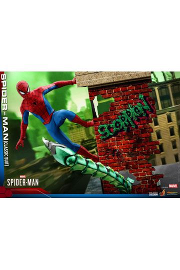 Marvel's Spider-Man Video Game Masterpiece Action Figure 1/6 Spider-Man (Classic Suit) 30 cm