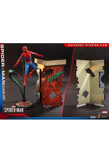 Marvel's Spider-Man Video Game Masterpiece Action Figure 1/6 Spider-Man (Classic Suit) 30 cm