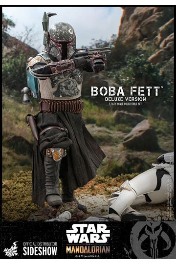 Star Wars The Mandalorian Action Figure 2-Pack 1/6 Boba Fett Deluxe 30 cm