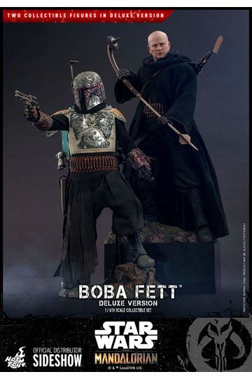Star Wars The Mandalorian Action Figure 2-Pack 1/6 Boba Fett Deluxe 30 cm