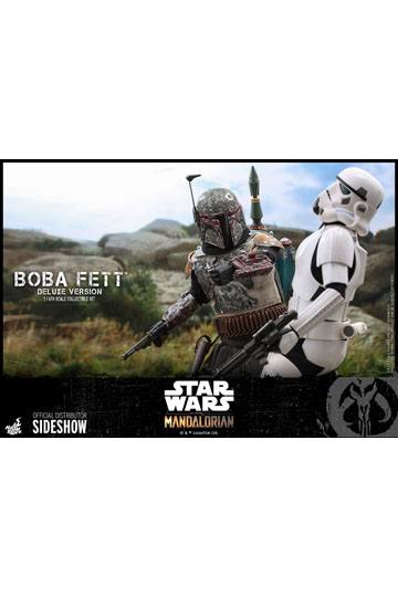 Star Wars The Mandalorian Action Figure 2-Pack 1/6 Boba Fett Deluxe 30 cm