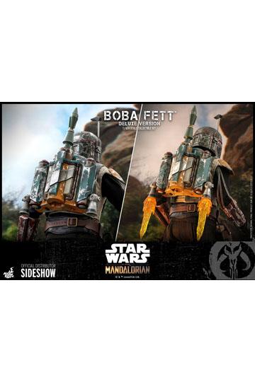 Star Wars The Mandalorian Action Figure 2-Pack 1/6 Boba Fett Deluxe 30 cm