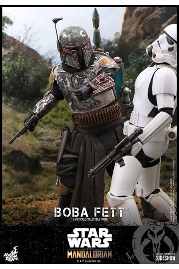 Star Wars The Mandalorian Action Figure 1/6 Boba Fett 30 cm