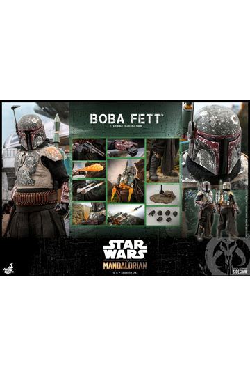 Star Wars The Mandalorian Action Figure 1/6 Boba Fett 30 cm