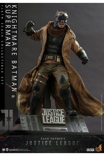 Zack Snyder's Justice League Action Figure 2-Pack 1/6 Knightmare Batman and Superman 31 cm