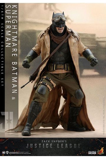 Zack Snyder's Justice League Action Figure 2-Pack 1/6 Knightmare Batman and Superman 31 cm
