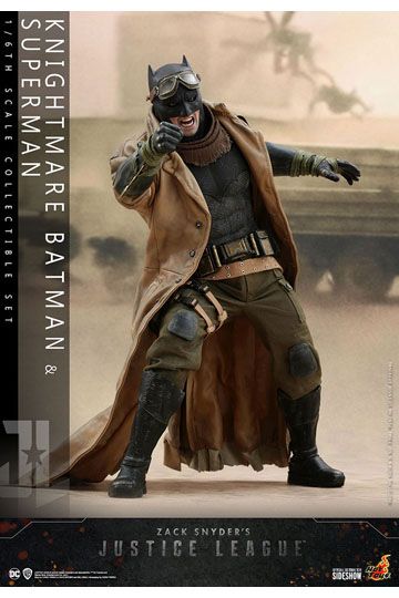 Zack Snyder's Justice League Action Figure 2-Pack 1/6 Knightmare Batman and Superman 31 cm