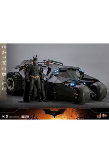 The Dark Knight Trilogy Movie Masterpiece Action Figure 1/6 Batmobile 73 cm