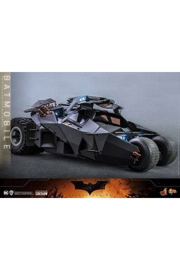 The Dark Knight Trilogy Movie Masterpiece Action Figure 1/6 Batmobile 73 cm