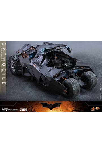 The Dark Knight Trilogy Movie Masterpiece Action Figure 1/6 Batmobile 73 cm