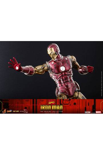 Marvel The Origins Collection Comic Masterpiece Action Figure 1/6 Iron Man 33 cm