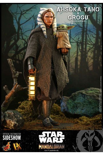 Star Wars The Mandalorian Action Figure 2-Pack 1/6 Ahsoka Tano & Grogu 29 cm
