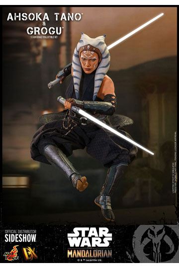 Star Wars The Mandalorian Action Figure 2-Pack 1/6 Ahsoka Tano & Grogu 29 cm