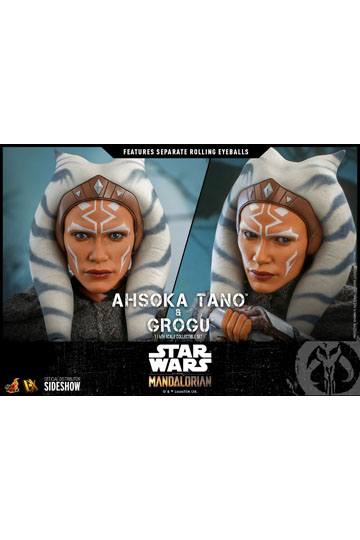 Star Wars The Mandalorian Action Figure 2-Pack 1/6 Ahsoka Tano & Grogu 29 cm