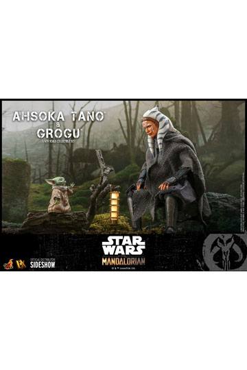 Star Wars The Mandalorian Action Figure 2-Pack 1/6 Ahsoka Tano & Grogu 29 cm