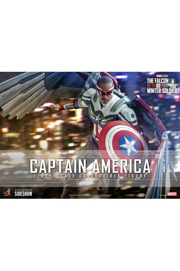 The Falcon and The Winter Soldier Action Figure 1/6 Captain America 30 cm