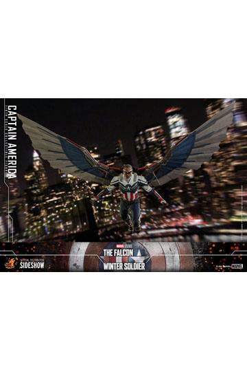 The Falcon and The Winter Soldier Action Figure 1/6 Captain America 30 cm