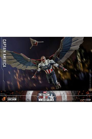 The Falcon and The Winter Soldier Action Figure 1/6 Captain America 30 cm