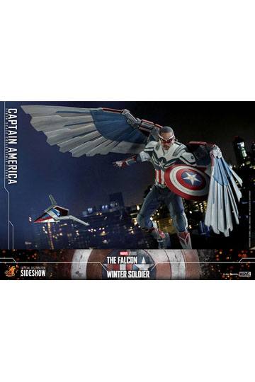 The Falcon and The Winter Soldier Action Figure 1/6 Captain America 30 cm