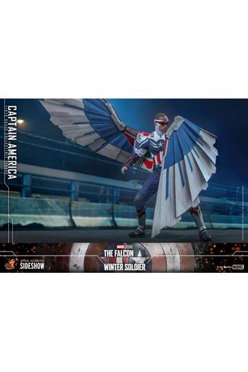 The Falcon and The Winter Soldier Action Figure 1/6 Captain America 30 cm