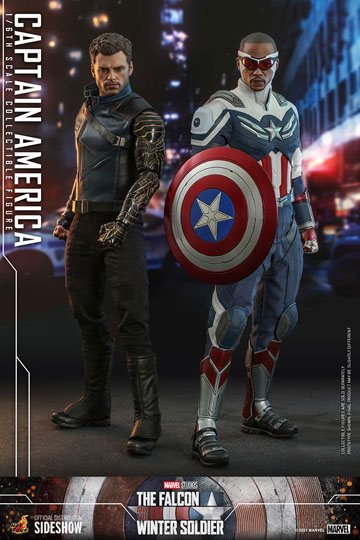 The Falcon and The Winter Soldier Action Figure 1/6 Captain America 30 cm