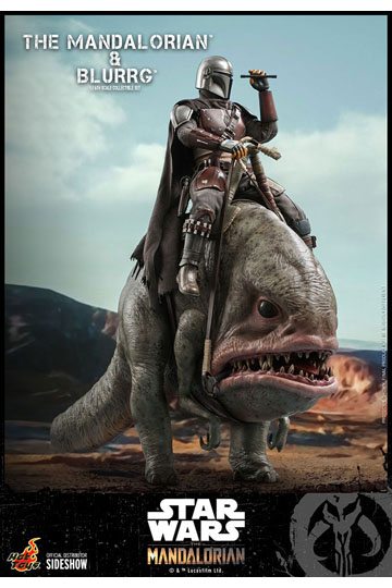 Star Wars The Mandalorian Action Figure 2-Pack 1/6 The Mandalorian & Blurrg 37 cm