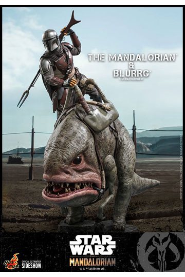 Star Wars The Mandalorian Action Figure 2-Pack 1/6 The Mandalorian & Blurrg 37 cm