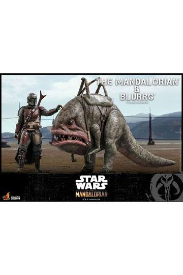 Star Wars The Mandalorian Action Figure 2-Pack 1/6 The Mandalorian & Blurrg 37 cm