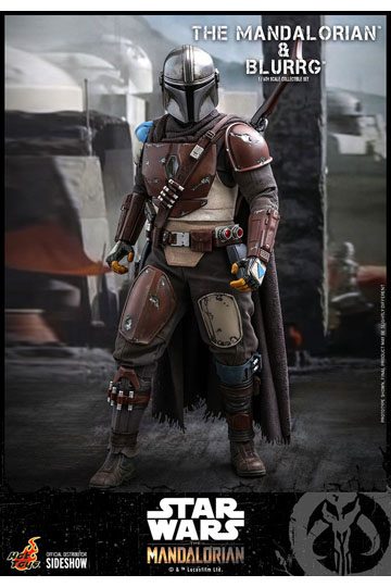 Star Wars The Mandalorian Action Figure 2-Pack 1/6 The Mandalorian & Blurrg 37 cm