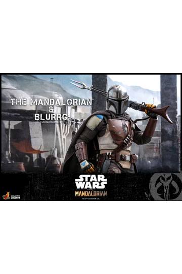Star Wars The Mandalorian Action Figure 2-Pack 1/6 The Mandalorian & Blurrg 37 cm