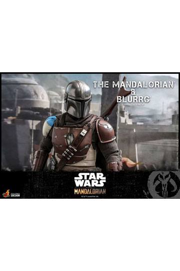 Star Wars The Mandalorian Action Figure 2-Pack 1/6 The Mandalorian & Blurrg 37 cm