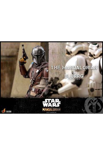Star Wars The Mandalorian Action Figure 2-Pack 1/6 The Mandalorian & Blurrg 37 cm